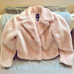 ME JANE Baby Pink Faux Fur Size M
